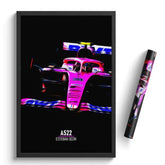 Affiche ou Tableau Alpine A522 Esteban Ocon Formule 1