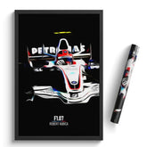 Affiche ou Tableau BMW Sauber F1.07 Robert Kubica Formule 1