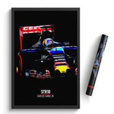 Affiche ou Tableau Toro Rosso STR10 Carlos Sainz Formule 1