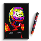 Affiche et Tableau Daniel Ricciardo McLaren 2022 Formule 1