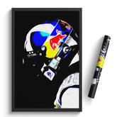 Affiche et Tableau David Coulthard Mercedes Formule 1