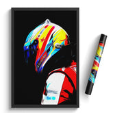 Affiche et Tableau Fernando Alonso Ferrari 2013 Formule 1