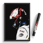 Affiche ou Tableau Kimi Räikkönen McLaren 2006 Formule 1