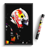 Affiche ou Tableau Max Verstappen Red Bull 2021 Formule 1