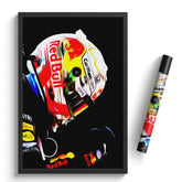 Affiche ou Tableau Max Verstappen Red Bull Formule 1