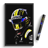 Affiche ou Tableau Nico Hülkenberg Renault 2018 Formule 1