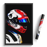 Affiche ou Tableau Pierre Gasly Alpha Tauri 2021 Formule 1