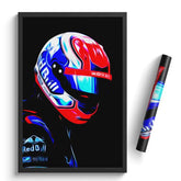 Affiche ou Tableau Pierre Gasly Toro Rosso 2018 Formule 1