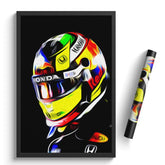 Affiche ou Tableau Sergio Perez Red Bull 2021 Formule 1