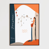 Tableau Personnalisé Signe Astrologique Verseau Anastasy Helter