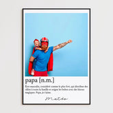 Tableau Photo Famille Personnalisé Définition Papa