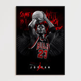 Affiche et Tableau Pop Art de Michael Jordan Chicago Bulls