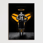 Affiche et Tableau Pop Art de Kobe Bryant 24 Légende Nerver Die