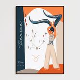 Tableau Personnalisé Signe Astrologique Taureau Anastasy Helter