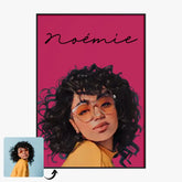 Tableau Portrait Personnalisé Avatar K Pop