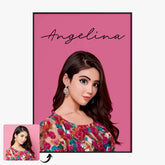 Tableau Portrait Personnalisé Pixar