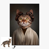 Tableau Animaux Portrait Personnalisé Princesse Leia