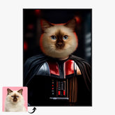 Tableau Animaux Portrait Personnalisé Dart Weider