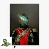 Tableau Animaux Portrait Personnalisé Renaissance François Bourlon de Chevigné Moncey