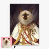 Tableau Animaux Portrait Personnalisé Renaissance François-Joseph Ier d'Autriche