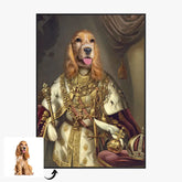 Tableau Animaux Portrait Personnalisé Renaissance Roi François-Joseph Ier d'Autriche