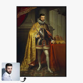 Tableau Homme Portrait Personnalisé Matthias Ier de Habsbourg
