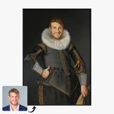 Tableau Homme Portrait Personnalisé Wybrand de Geest