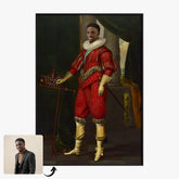 Tableau Homme Portrait Personnalisé Charles Ier roi d'Angleterre