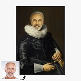 Tableau Homme Portrait Personnalisé Thomas de Keyser