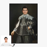 Tableau Homme Portrait Personnalisé Johan van Rechteren