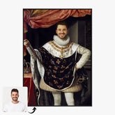 Tableau Homme Portrait Personnalisé Henri IV Roi de France