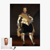 Tableau Homme Portrait Personnalisé Georg Günther von Kraill Bemeberg