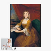 Tableau Personnalisé Portrait de Femme Georgiana Cavendish Spencer