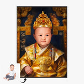 Tableau Personnalisé Photo Portrait Enfant Royal Empereur du Japon