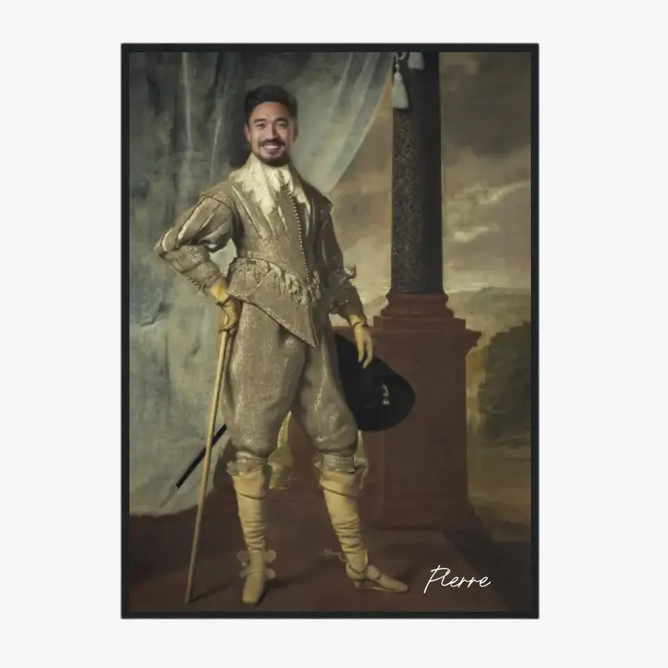 Tableau Homme Portrait Personnalisé James Hamilton 1er duc de Hamilton