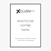 Tableau Personnalisé Photo Papa