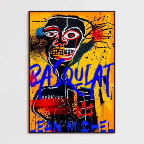 Affiche et Tableau Pop Art de Jean Michel Basquiat Cabeza