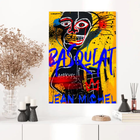 Affiche et Tableau Pop Art de Jean Michel Basquiat Cabeza