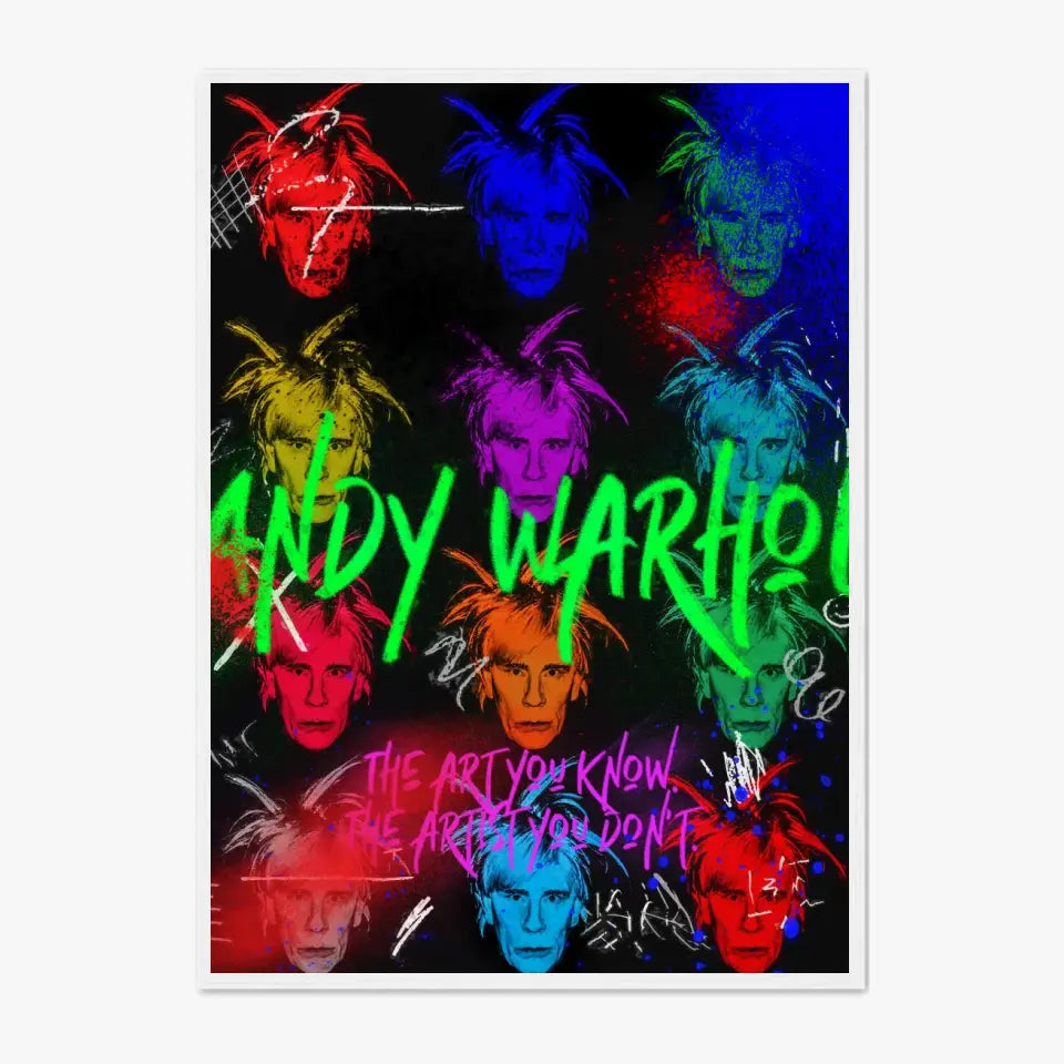 Affiche et Tableau Pop Art de Andy Warhol The Art