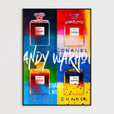 Affiche et Tableau Pop Art de Andy Warhol Chanel