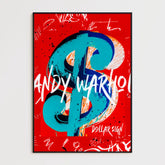 Affiche et Tableau Pop Art de Andy Warhol Dollar Sign