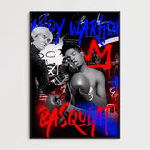 Affiche et Tableau Pop Art de Jean Michel Basquiat Boxe Andy Warhol