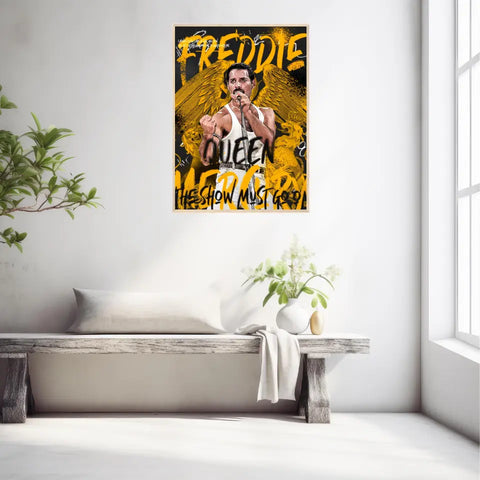 Affiche et Tableau Pop Art de Freddie Mercury