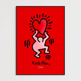 Affiche et Tableau Moderne Keith Haring I Love You