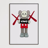 Affiche et Tableau Moderne KAWS Prison