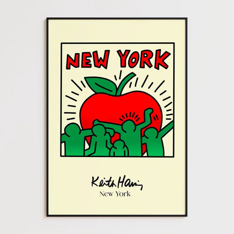Affiche et Tableau Moderne Keith Haring New York