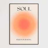 Affiche et Tableau Moderne Positive Feed Your Soul