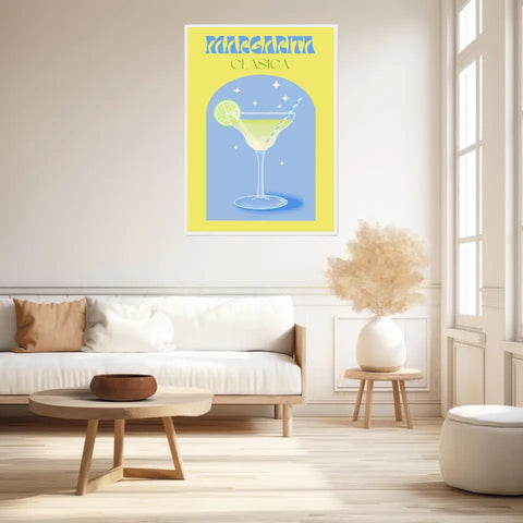 Affiche et Tableau Moderne Cocktail Margarita Clasica