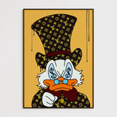 Affiche et Tableau Moderne Picsou Louis Vuitton