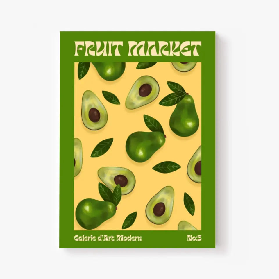 Affiche et Tableau Moderne Fruit Avocat